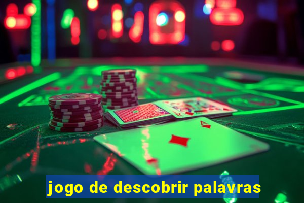 jogo de descobrir palavras